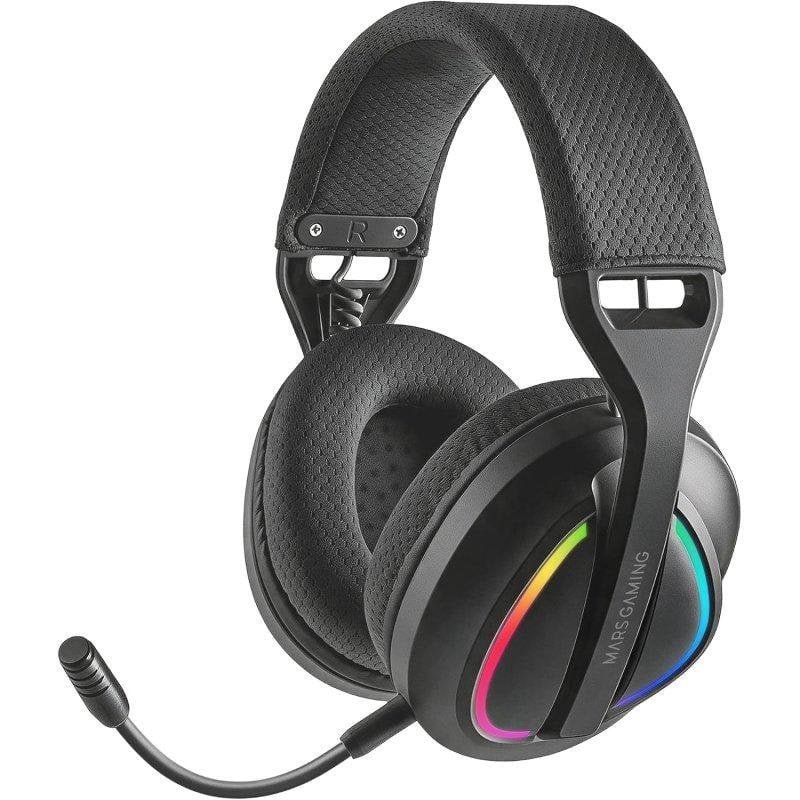 mars-gaming Casque Mars Gaming Mhwquasar sans fil Tri-mode Bluetooth 6.0 Gaming Black