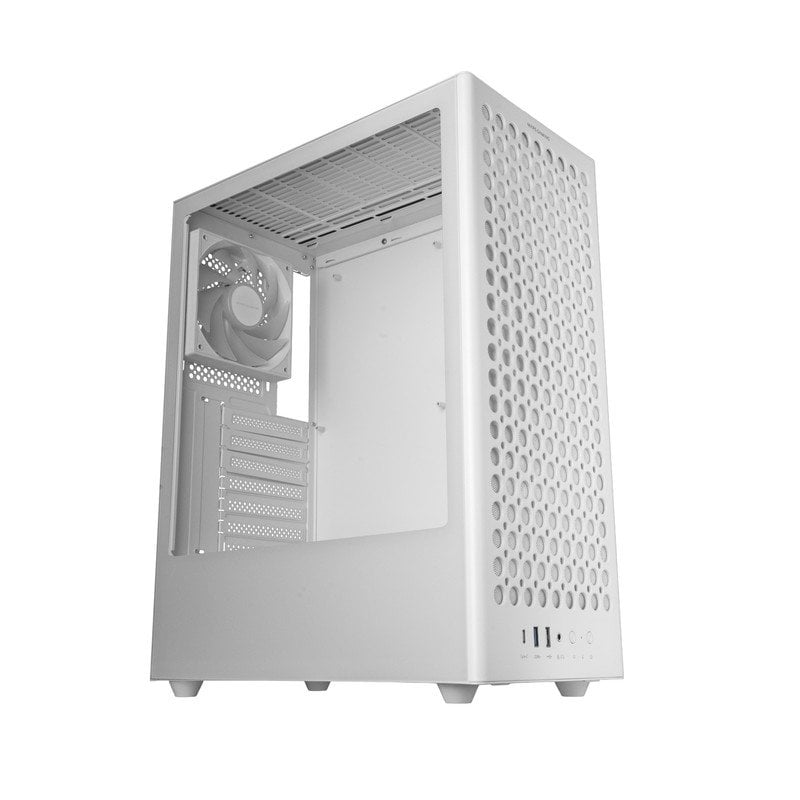 mars-gaming Boîtier ATX Mars Gaming MC-T800 4 Ventilateurs FDB Mesh Verre Trempé USB-C White
