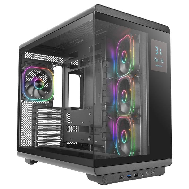 mars-gaming Boitier PC Mars Gaming MC-REVPRO LCD 4,3 ARGB
