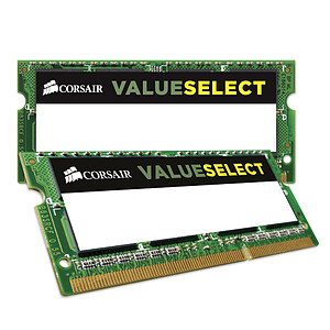 Corsair Value Select SO DIMM 16 Go 2x8Go DDR3L 1600 MHz CL11
