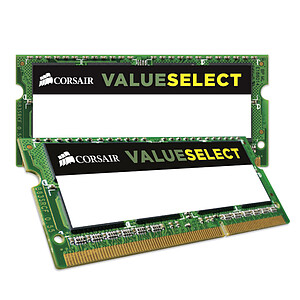 Corsair Value Select SO DIMM 8 Go 2x4Go DDR3L 1600 MHz CL11
