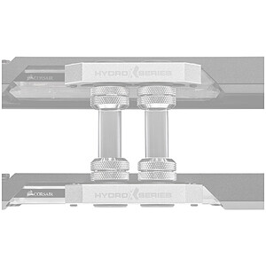 Corsair Hydro X Series XT Tuyau rigide SLI CrossFire Transparent x 6
