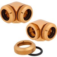 Corsair Hydro X Series XF Hardline Embout 90A� 14mm OD Or x 2
