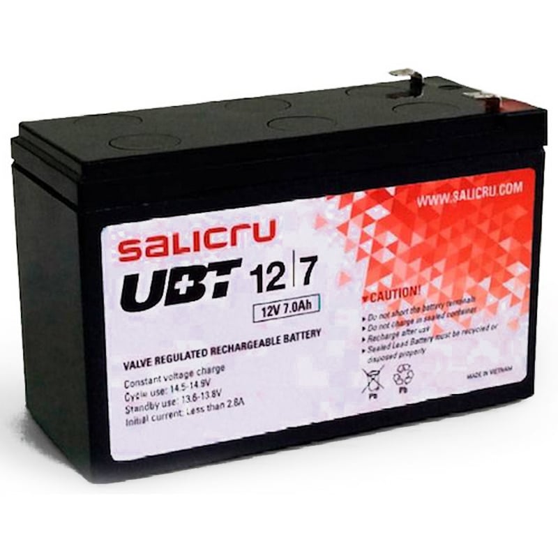 salicru UBT 12 7 Batería para SAI UPS 7aH 12v