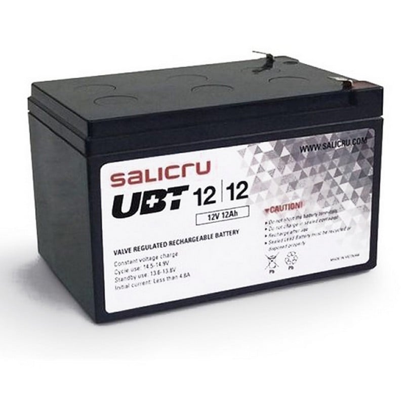 salicru UBT 12 12 Batería para SAI UPS 12aH 12v