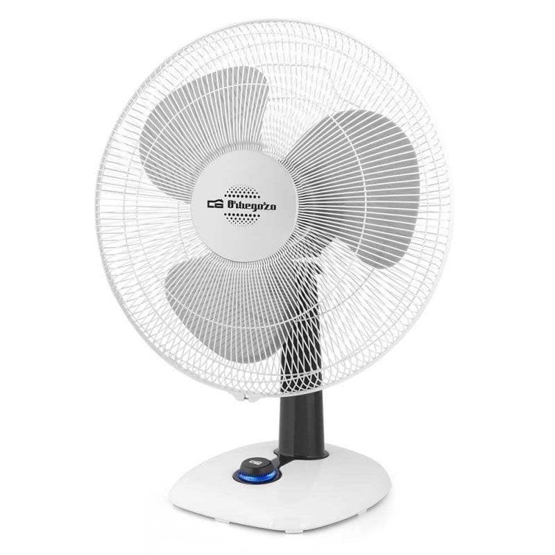 orbegozo Ventilateur de Table Orbegozo TF 0143 50W 40cm 3 Vitesses Oscillant Silencieux