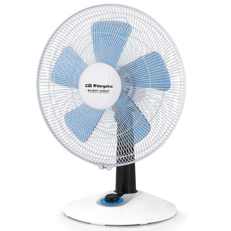 orbegozo Ventilateur de Table Orbegozo TF 0148 60W 40cm 4 Vitesses Ultra Silencieux Oscillant
