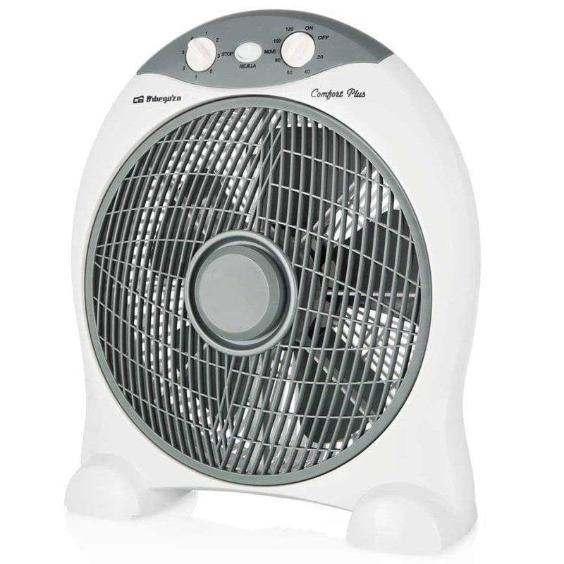 orbegozo Ventilateur de Sol Orbegozo BF 1030 45W 30cm 3 Vitesses Ultra Silencieux Minuterie Poignée