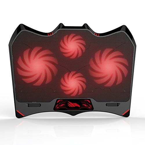 Xveon Gaming Aero Gaming Cooling Pad SGM520 Base de Refroidissement pour Ordinateurs Portables jusqu'à 17,3