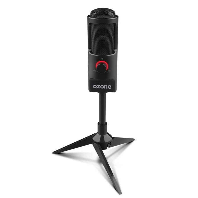 Ozone Microphone à condensateur de jeu Ozone Rec X50 Black