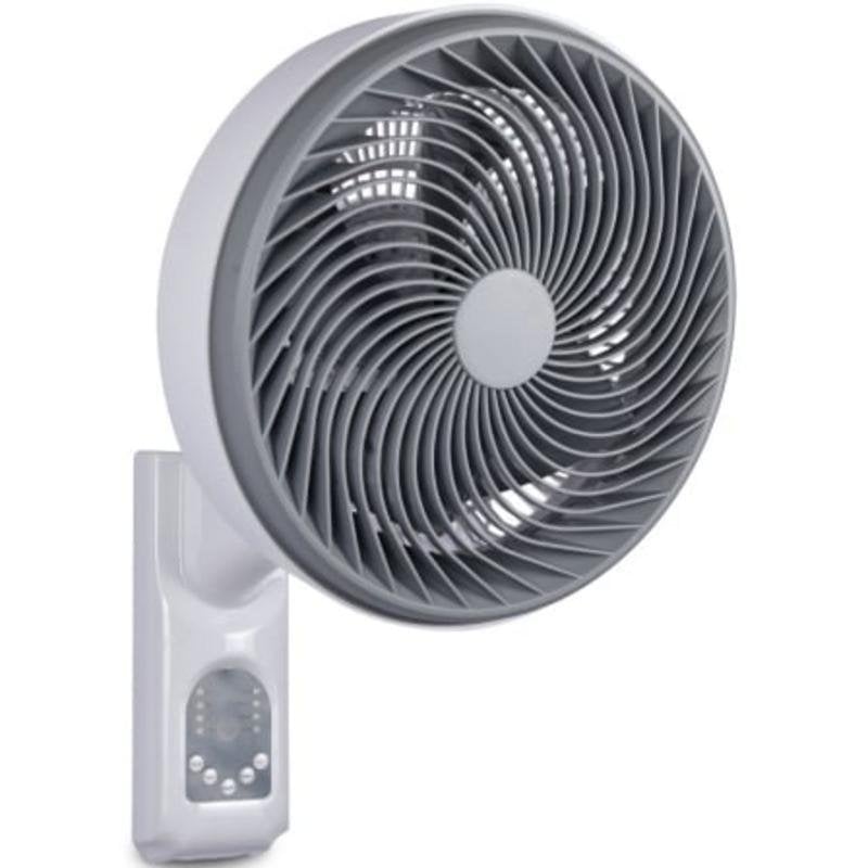 Daewoo Ventilateur Mural Daewoo DW9011 80W 25cm 3 Vitesses 5 Pales Télécommande