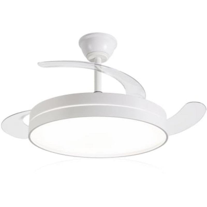 Daewoo Ventilateur de Plafond avec Lumière Daewoo DW5008 30W 106cm 6 Vitesses Pales Rétractables Télécommande