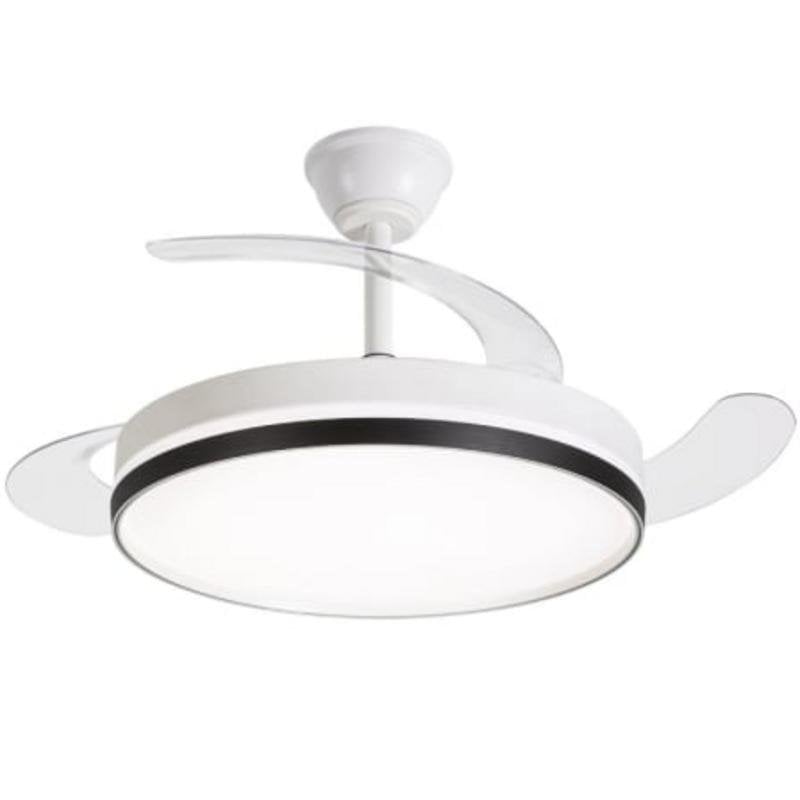 Daewoo Ventilateur de Plafond avec Lumière Daewoo DW5009 30W 106cm 6 Vitesses Pales Rétractables Télécommande