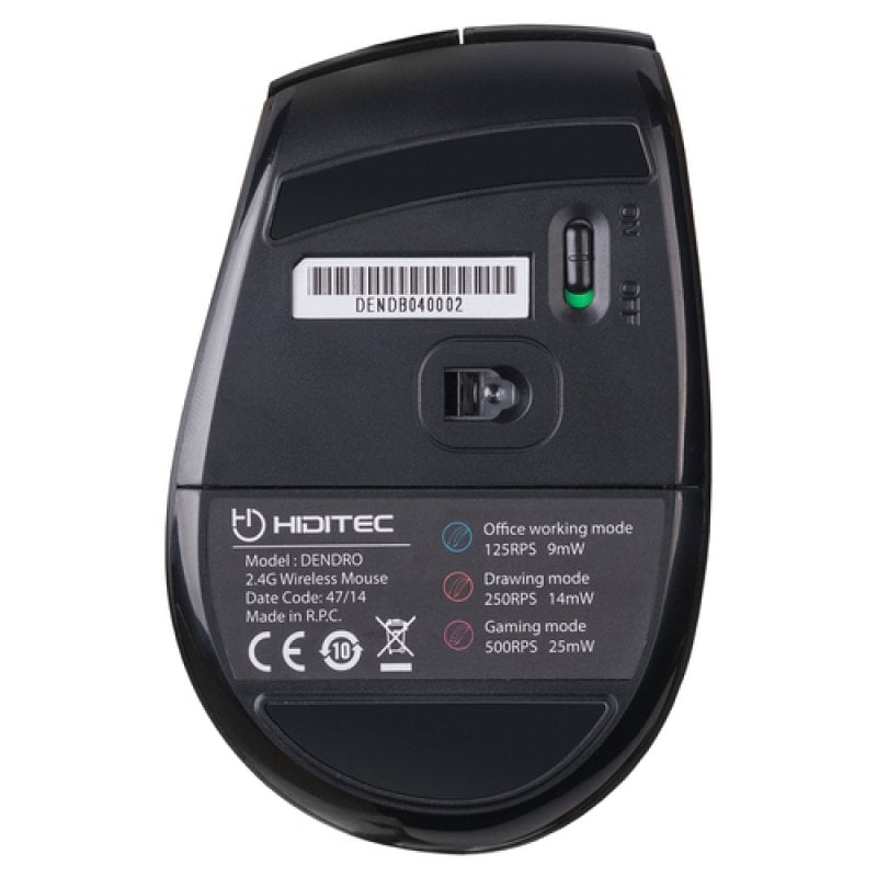 hiditec Souris sans fil Hiditec Dendro 2000DPI