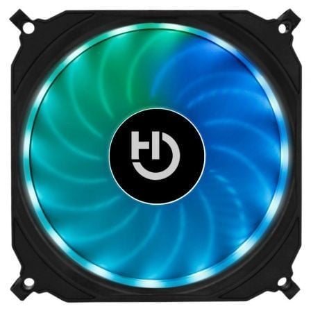 hiditec Écran Hiditec 120 mm N10 ARGB avec refroidissement par air et 16 LED, modes d'éclairage haute efficacité