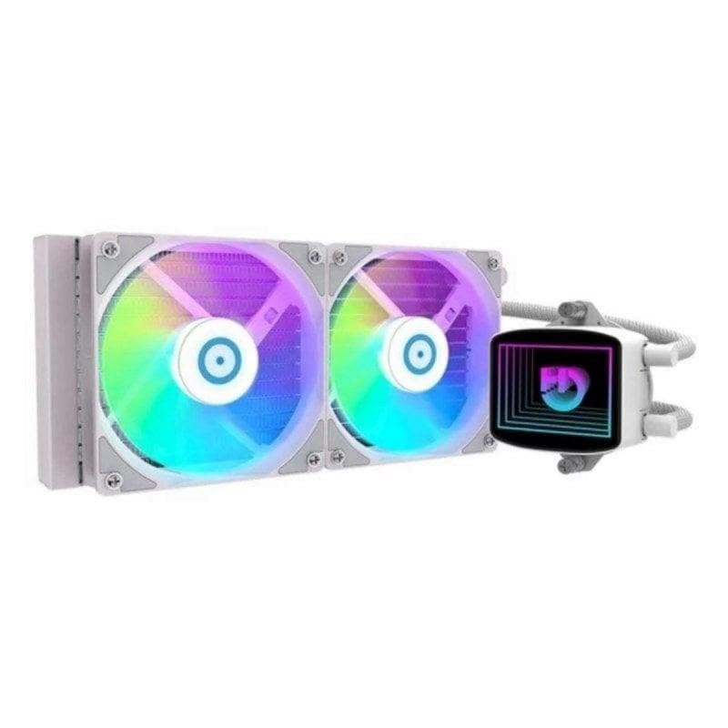 hiditec Refrigeración Líquida Hiditec LQ240 240mm 2 Ventiladores ARGB PWM Blanco