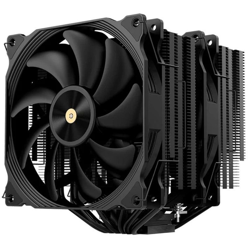 hiditec Ventilateur CPU double tour Hiditec C40 Pro, TDP 290 W, 6 tubes, 140 mm, Black