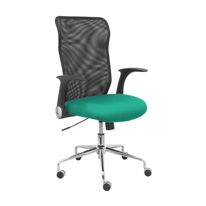 piqueras-y-crespo Piqueras y Crespo Chaise Minaya Siège arrière en maille Black Green Bali