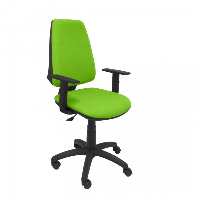 piqueras-y-crespo Piqueras y Crespo Elche CP Bali Chaise Green Pistache Accoudoirs Réglables