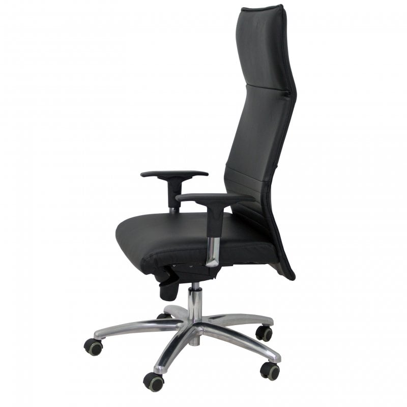 piqueras-y-crespo Piqueras y Crespo Albacete XL Fauteuil en simili cuir avec mousse à mémoire de forme Black