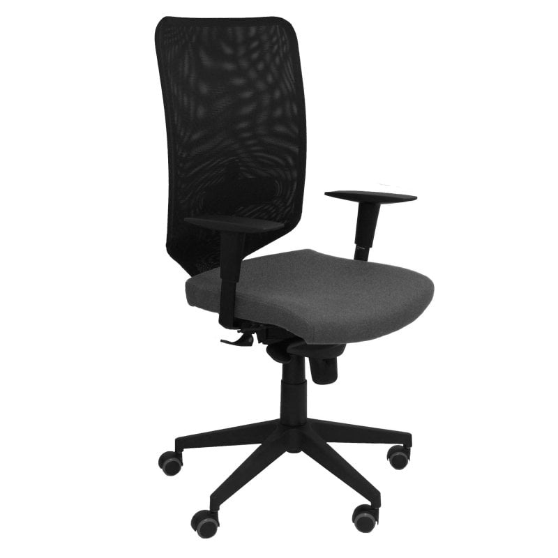 piqueras-y-crespo Piqueras y Crespo Ossan Bali Chaise de Bureau avec Roues Parquet Grey