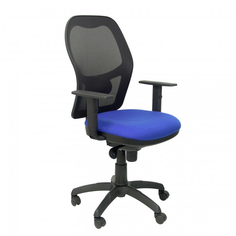 piqueras-y-crespo Piqueras y Crespo Jorquera Chaise en maille Black Assise Blue Bali