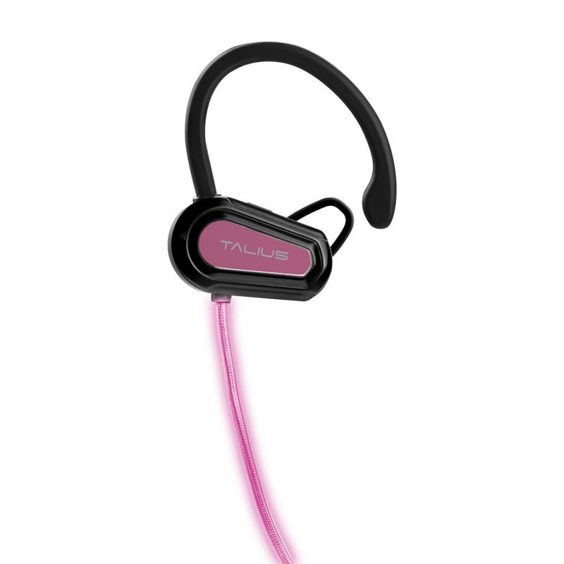 talius Talius TAL-EA1004BT Casque Bluetooth Sport LED Rose