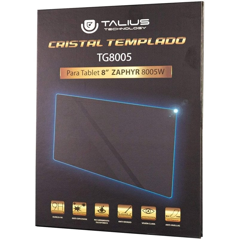 talius Talius TG8005 Protecteur en verre trempé pour Zaphyr 8005W 8004W 8