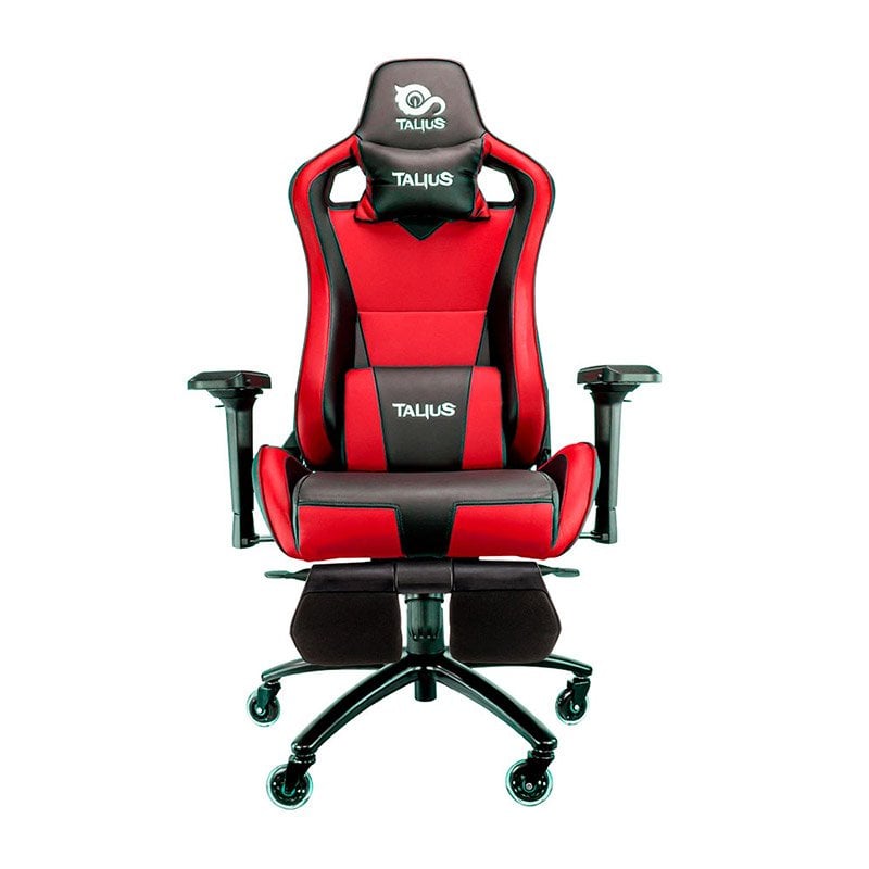 talius Chaise de jeu Talius Caiman V2 Red Black