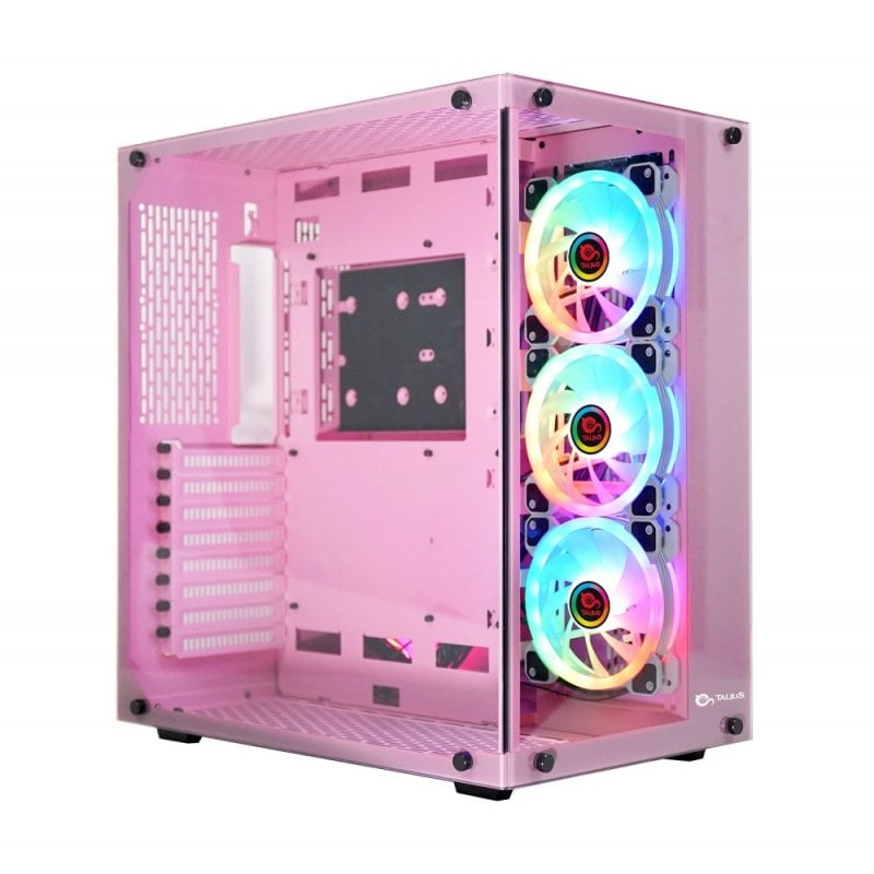 talius Talius Cronos Orchid RGB Verre Trempé USB 3.0 Rose