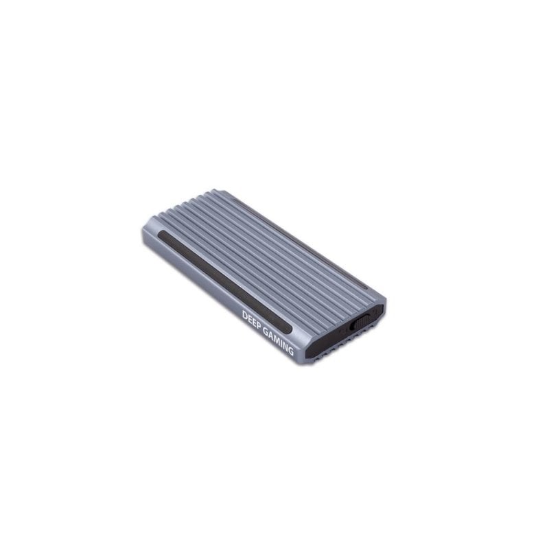 coolbox Caja PC CoolBox DG-MCM-NVME1 M.2 Aluminium Silver RGB USB 10 Gbit s