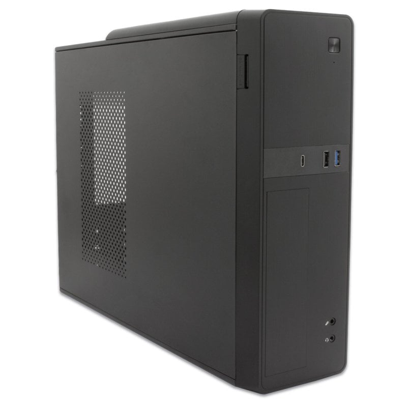 coolbox CoolBox T310 Slim MATX USB-C Black Alimentation 500W