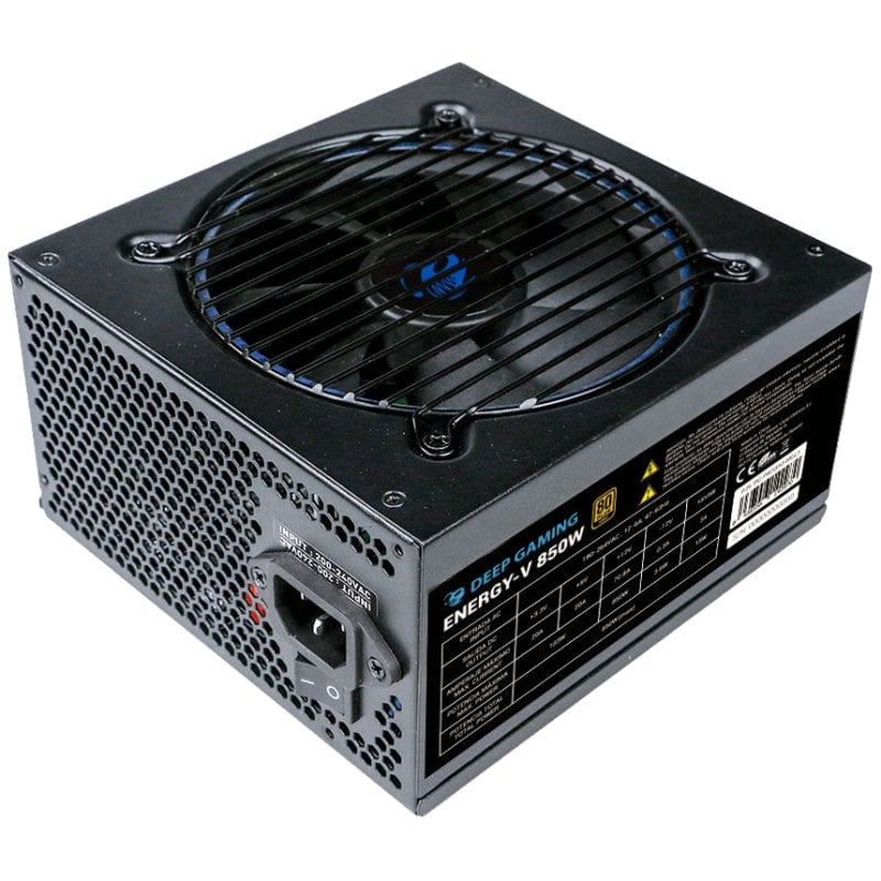 deep-gaming Deep Gaming Energy-V 850 W PCIe 5.0 80 Plus Gold entièrement modulaire