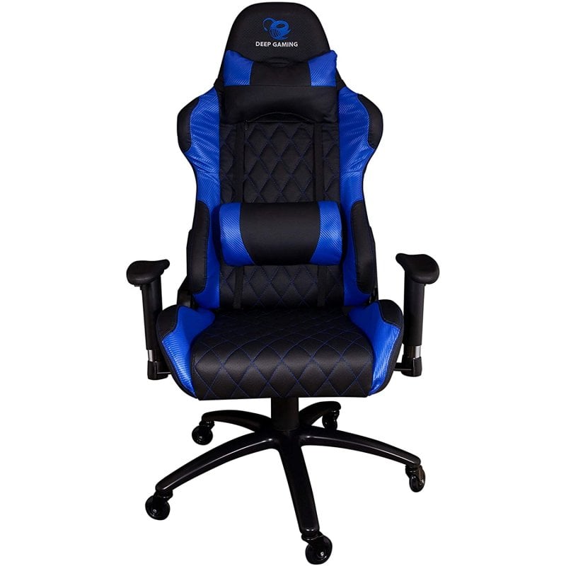 coolbox DeepCommand II - Chaise de jeu Black Blue