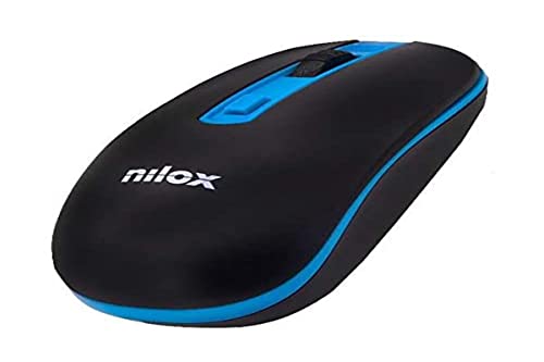 NILOX Souris sans-Fil NXMOWI2003 1000 DPI Noir