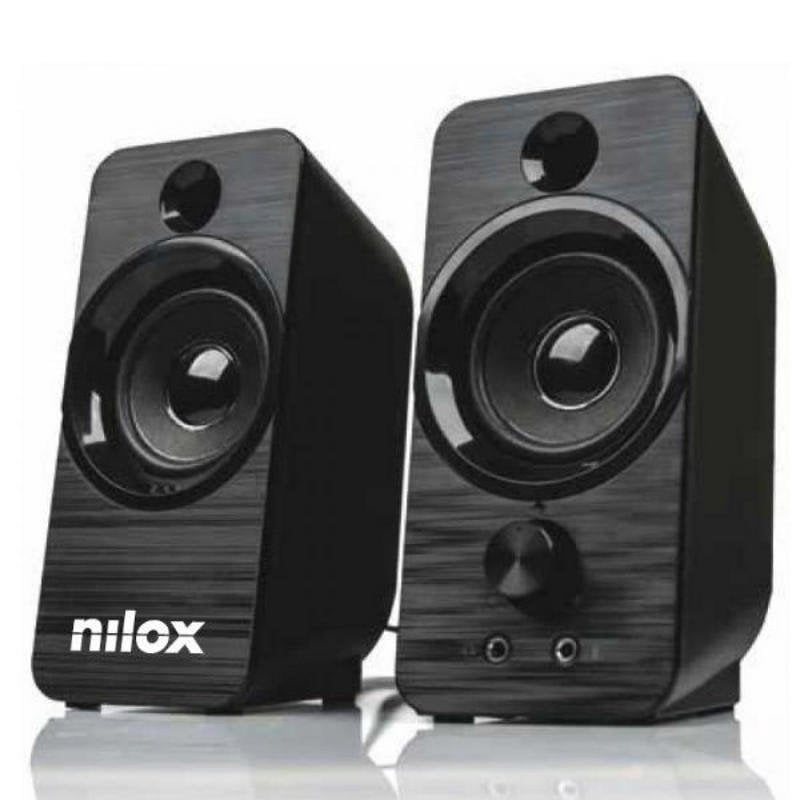 nilox Nilox Enceintes de bureau 6W Black