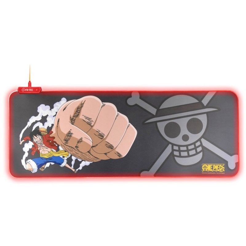 fr-tec FR-TEC PC Tapis de souris de jeu Luffy One Piece XL