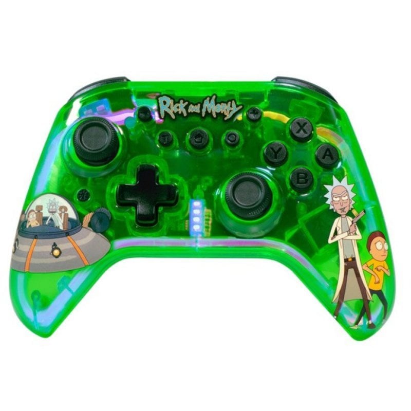 Blade Manette sans fil QUO Blade Rick and Morty design ergonomique Switch PC