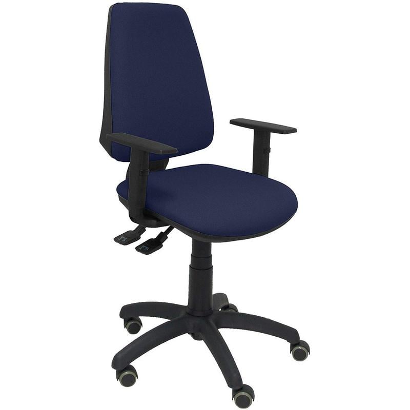 piqueras-y-crespo Piqueras y Crespo Elche S Bali Chaise de Bureau Accoudoirs Réglables Roues Parquet Blue