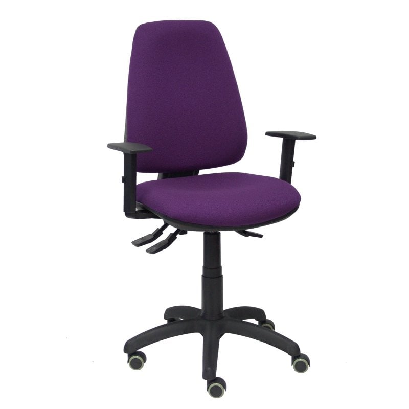 piqueras-y-crespo Piqueras y Crespo Elche S Bali Chaise de Bureau Accoudoirs Réglables Roues Parquet Purple