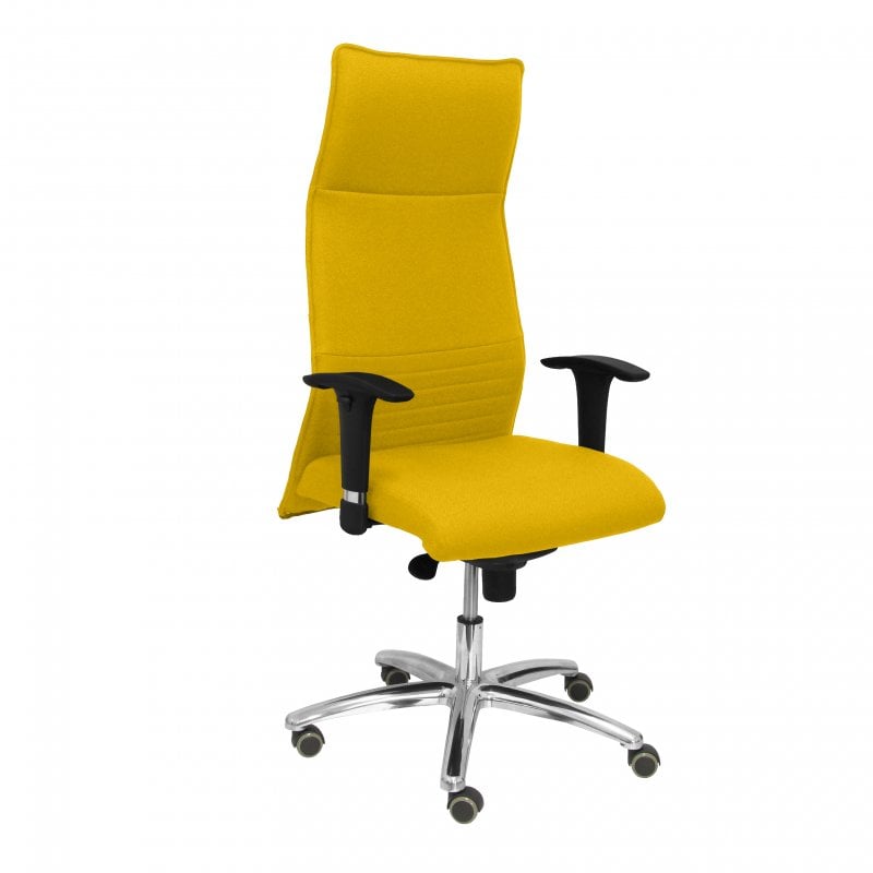 piqueras-y-crespo Piqueras y Crespo Albacete XL Bali Fauteuil avec Mousse à Mémoire Yellow