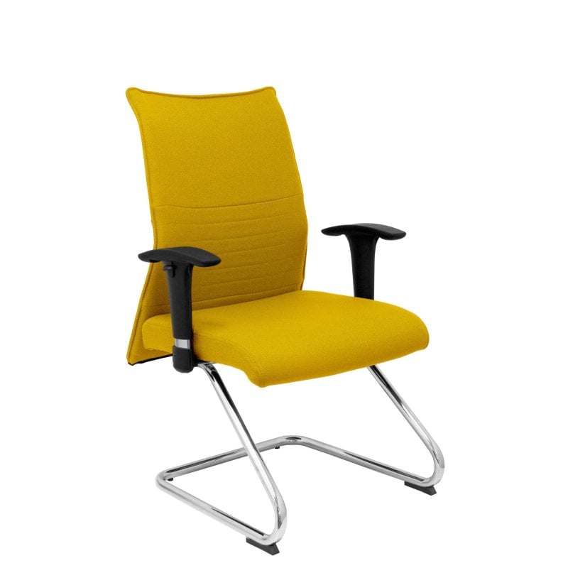 piqueras-y-crespo Piqueras y Crespo Albacete Confidente Patin Bali Fauteuil Yellow