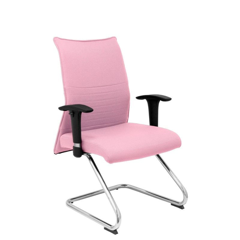 piqueras-y-crespo Piqueras y Crespo Albacete Confidente Patin Bali Fauteuil Rose Pâle