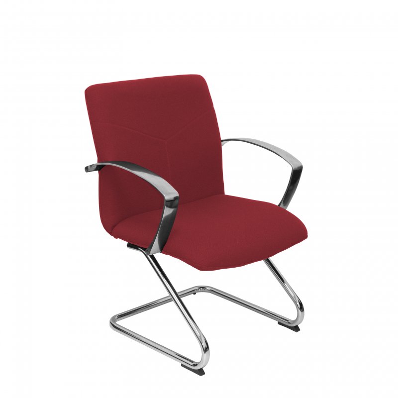 piqueras-y-crespo Piqueras y Crespo Caudete Confidente Patin Bali Fauteuil Marron