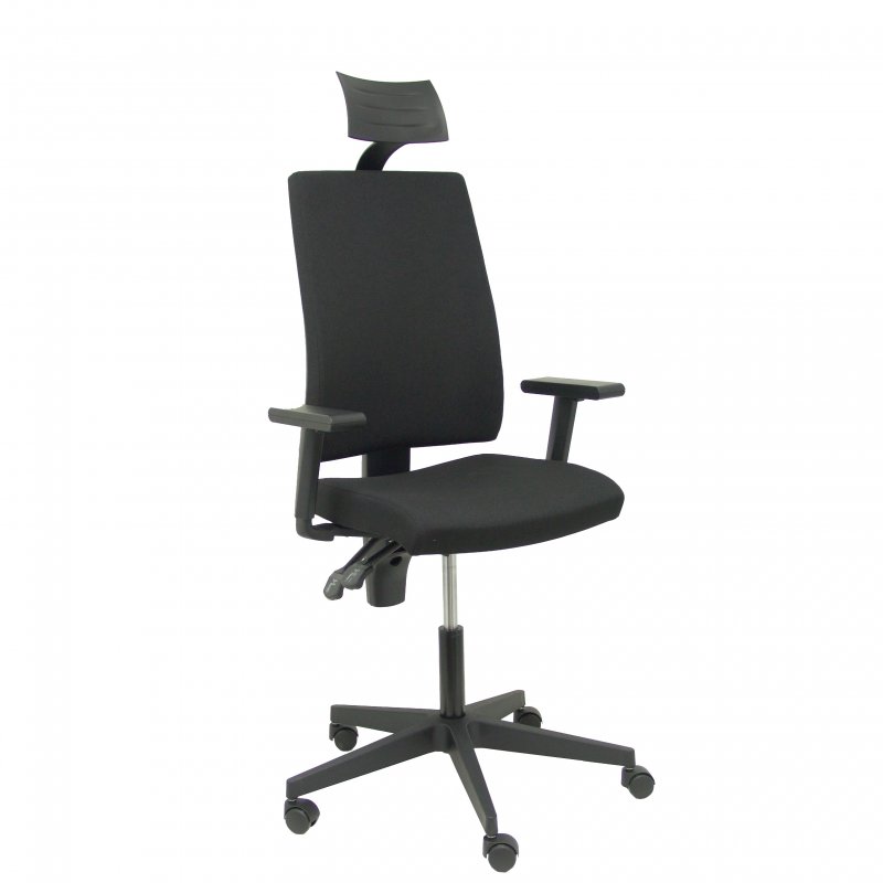 piqueras-y-crespo Piqueras y Crespo Lezuza Arán Chaise avec accoudoirs réglables et tête de lit Black