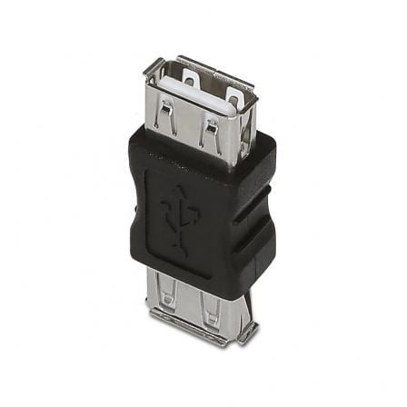 aisens Adaptateur USB 2.0 femelle vers femelle Aisens A103-0037, Black, RoHS