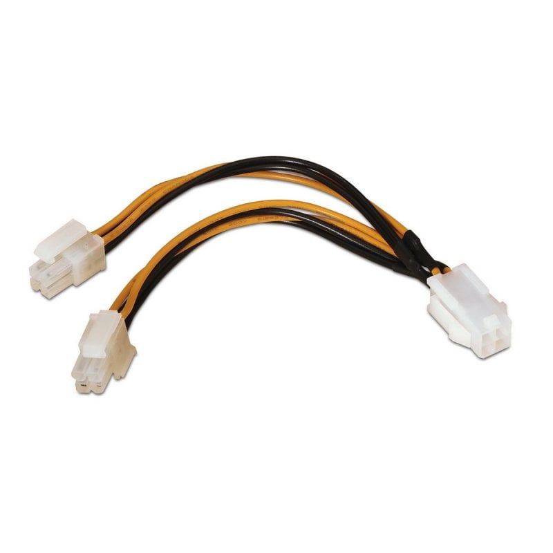 aisens Câble d'alimentation AISENS A131-0166 4pin H-4 4pin M 15cm 100 cuivre pur