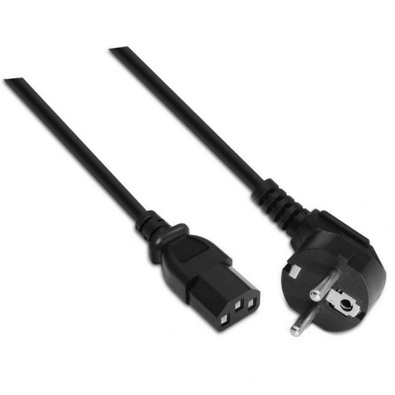 aisens Aisens Câble d'alimentation CEE7 vers C13 Mâle Femelle 1,5 m Black