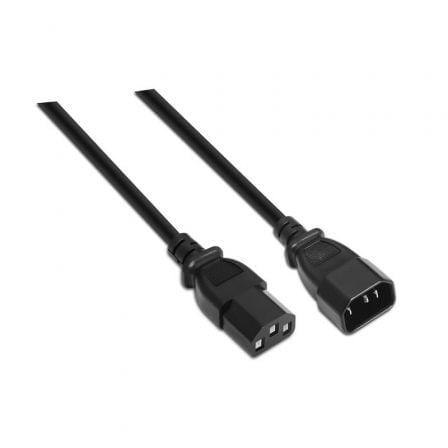 aisens Câble d'extension pour processeur AISENS A132-0171 1,5 m 100 cuivre IEC C13 H-C14 M Black