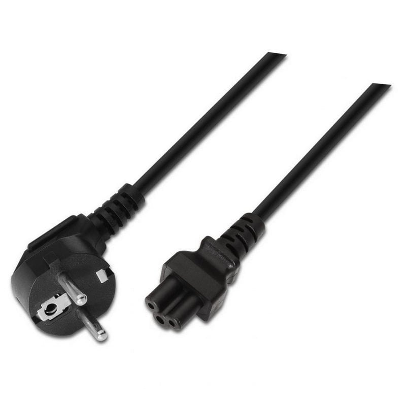 aisens Aisens Câble D'alimentation Clover CEE7 vers C5 Mâle Femelle 1,5m Black